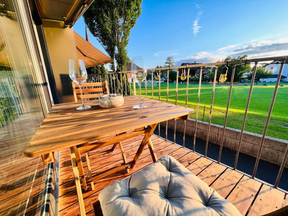 Flair Apartments Vorarlberg - Stilvolles Wohnen Nahe Bodensee & Alpen - Kueche, Balkon & Gratis Parkplatz Bregenz Exterior foto