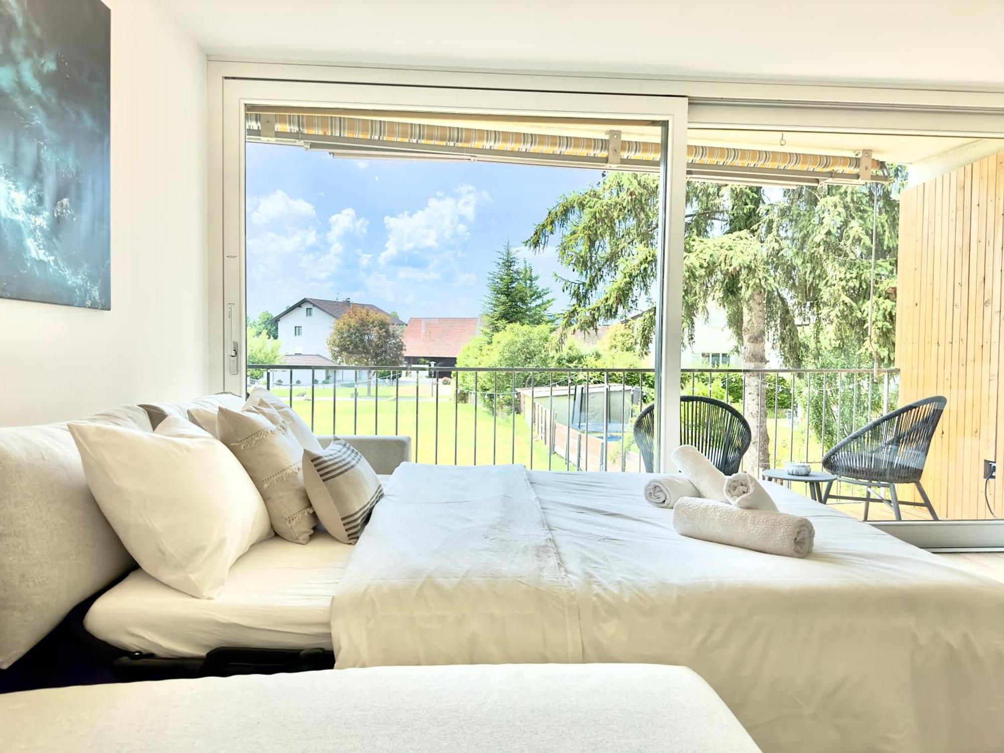 Flair Apartments Vorarlberg - Stilvolles Wohnen Nahe Bodensee & Alpen - Kueche, Balkon & Gratis Parkplatz Bregenz Exterior foto